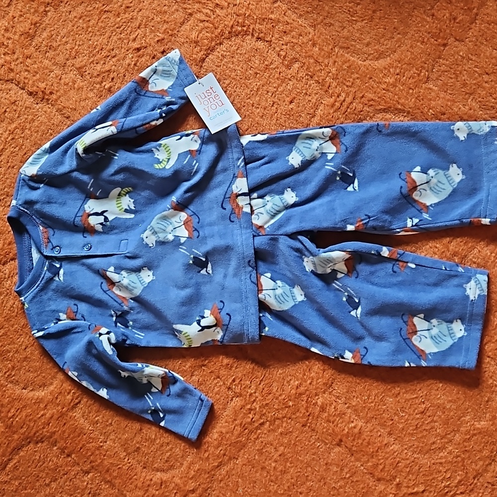 Carters 2 Piece Fleece Pajama Set